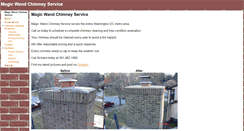 Desktop Screenshot of magicwandchimney.com
